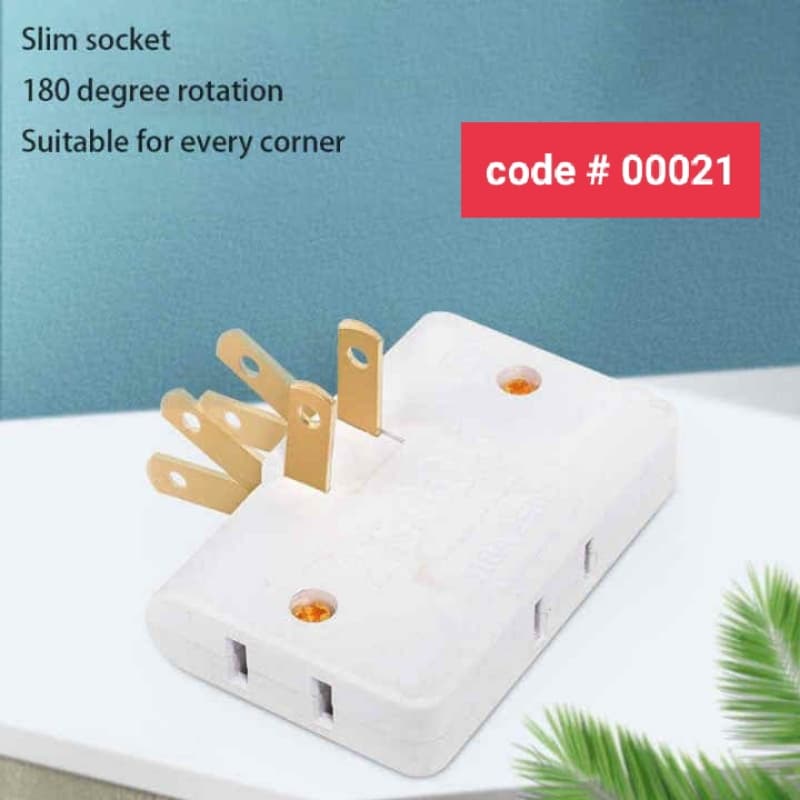Ultra Thin 3 In 1 Socket Foldable Pin