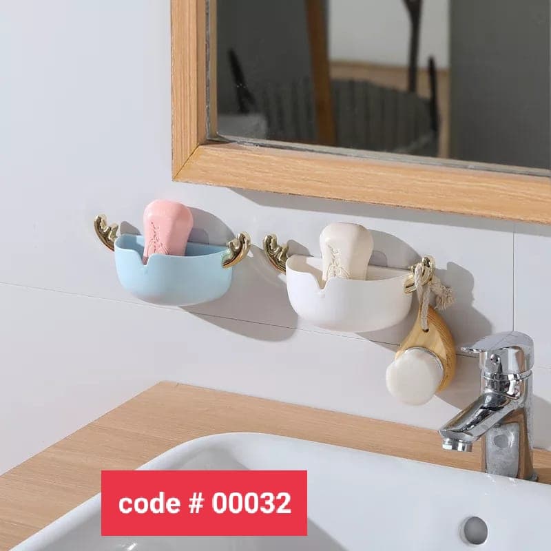 Dear Head Wall Mounted Soap Box & Holder