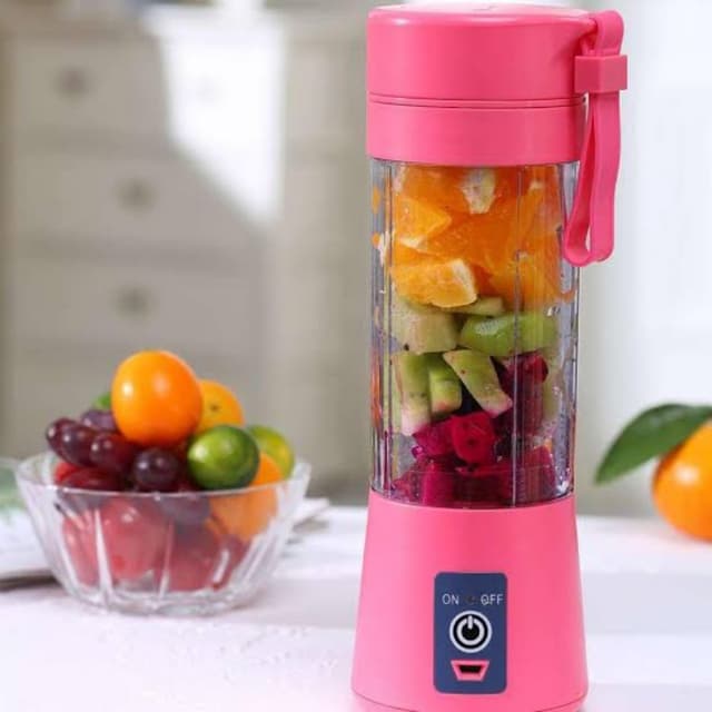 6 Blade USB Portable Rechargable Juicer Blender