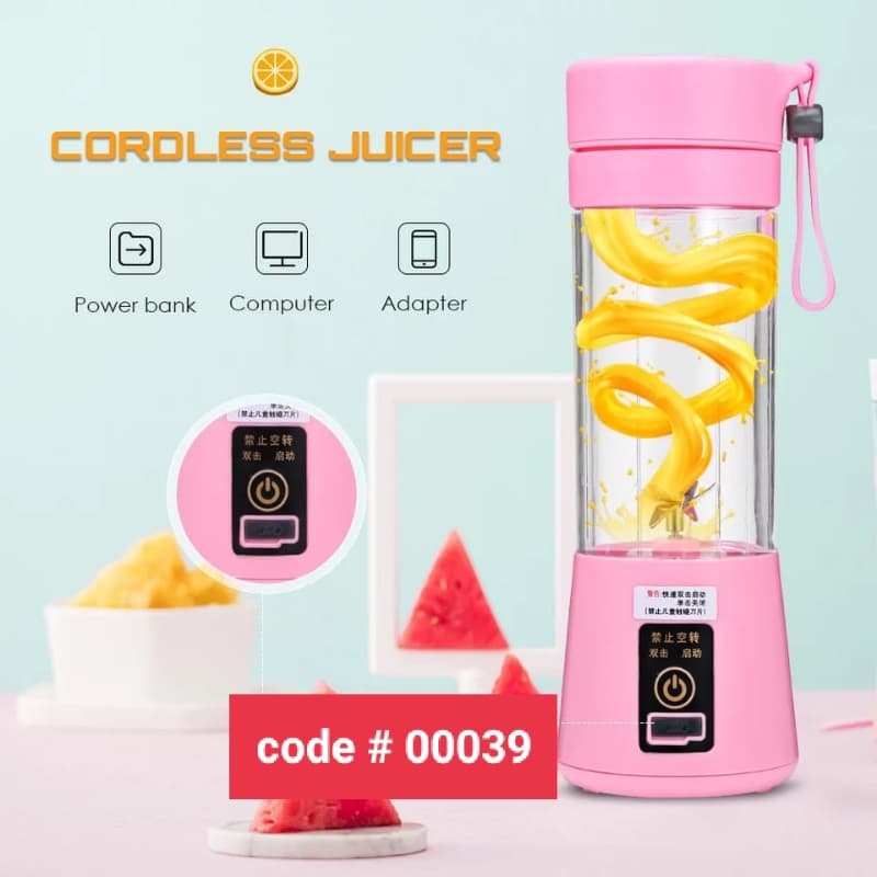 6 Blade USB Portable Rechargable Juicer Blender