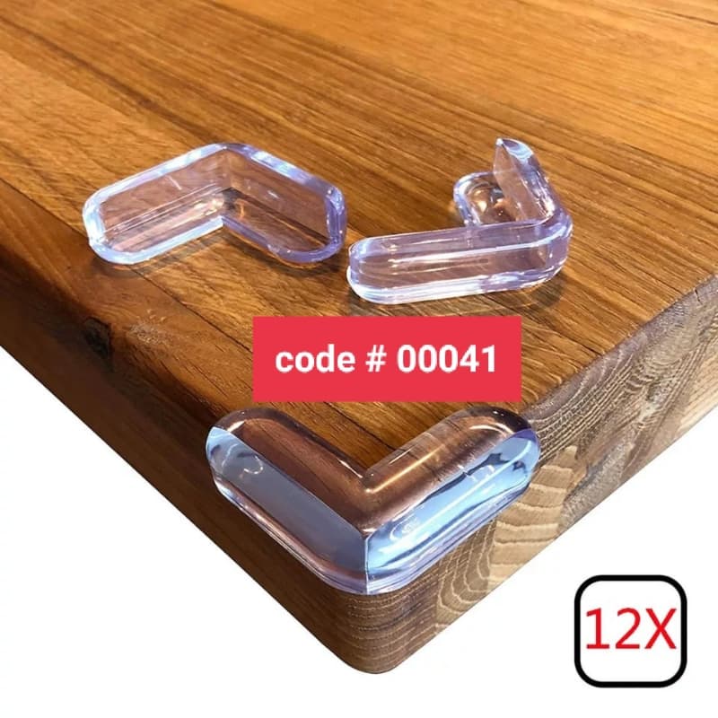 Transparent Anti Collision Angle Child Safety 4Pcs Set