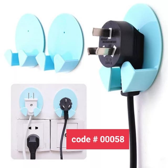 Wall Mounted multi Task Hook 2 Pcs