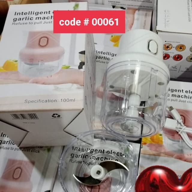 Chopper Rechargeable Double Bowl