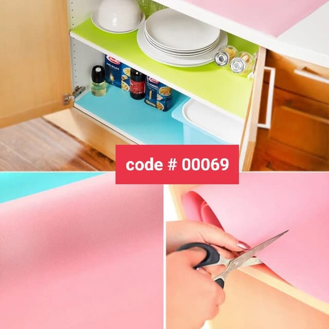 Waterproof Pad Antibacterial Fridge Mats & Cabinet Mats 40CM