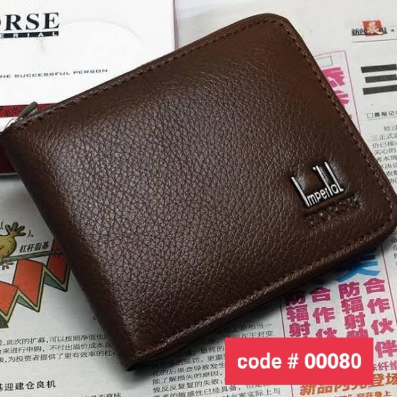Imperial Horse Real Leather Top Zipper