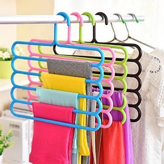 Cloths Hanger Organizer 5 Layers