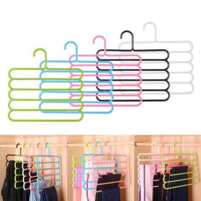Cloths Hanger Organizer 5 Layers