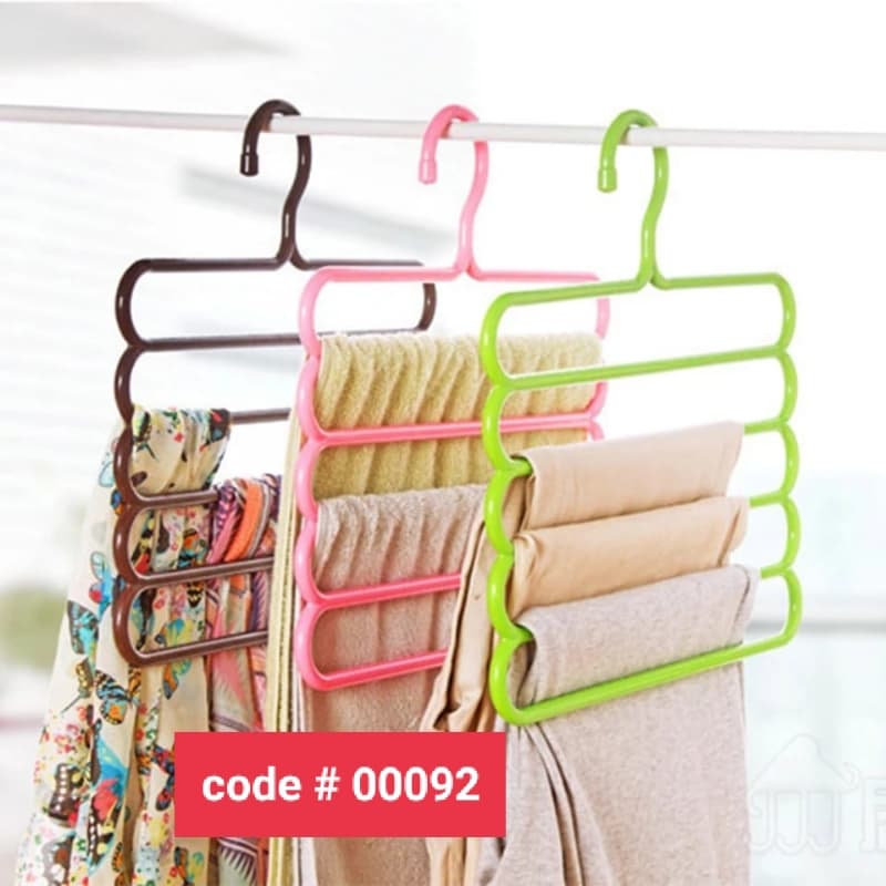 Cloths Hanger Organizer 5 Layers