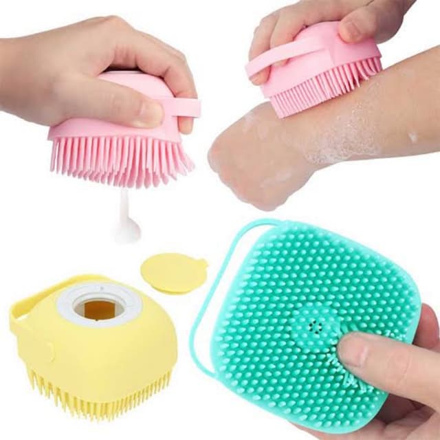 Baby Bath Brush Silicon Scrubber