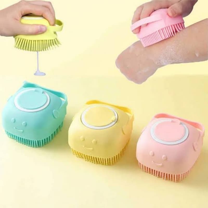 Baby Bath Brush Silicon Scrubber