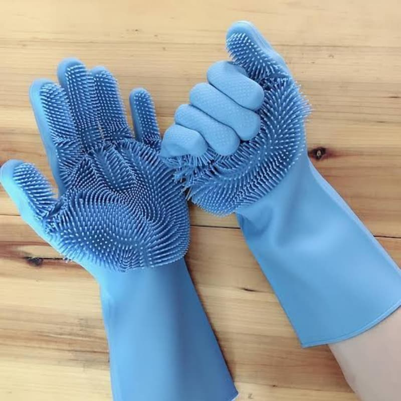 Silicone Dishwashing And Multi purpose Gloves