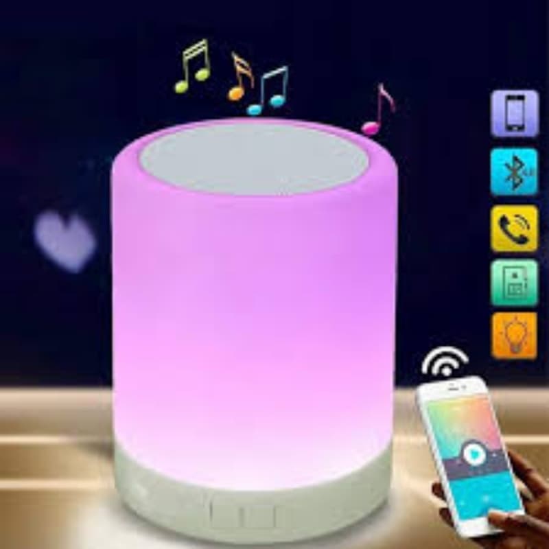 Portable Smart Bluetooth Speaker And Touch Pad Light