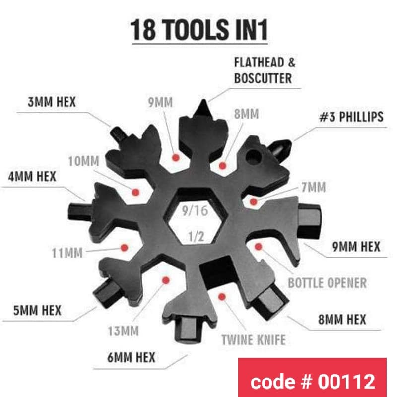 Spanner Hex Wrench 18 in 1 Tool