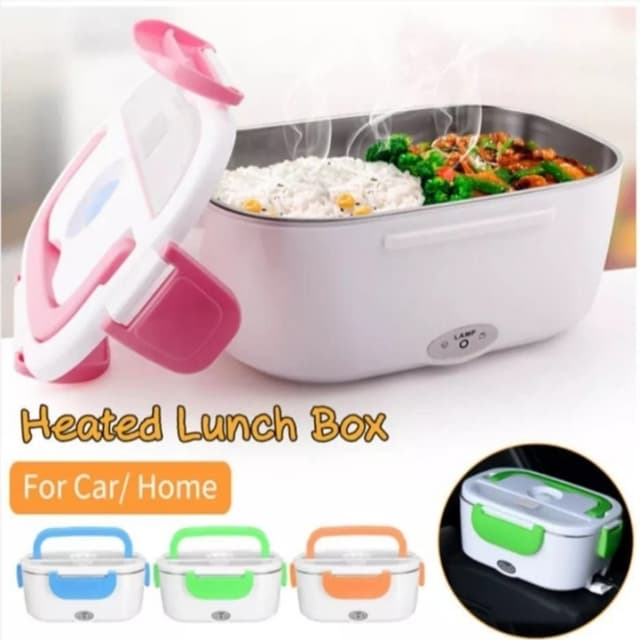 Portable Electric Heating Stainless Steel Lunch Box/ For Car, Office