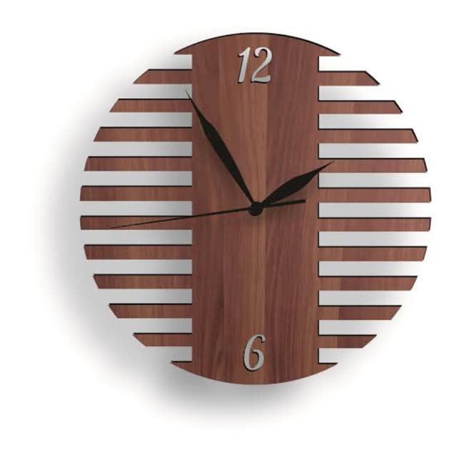 Wooden Wall Clock Stylish