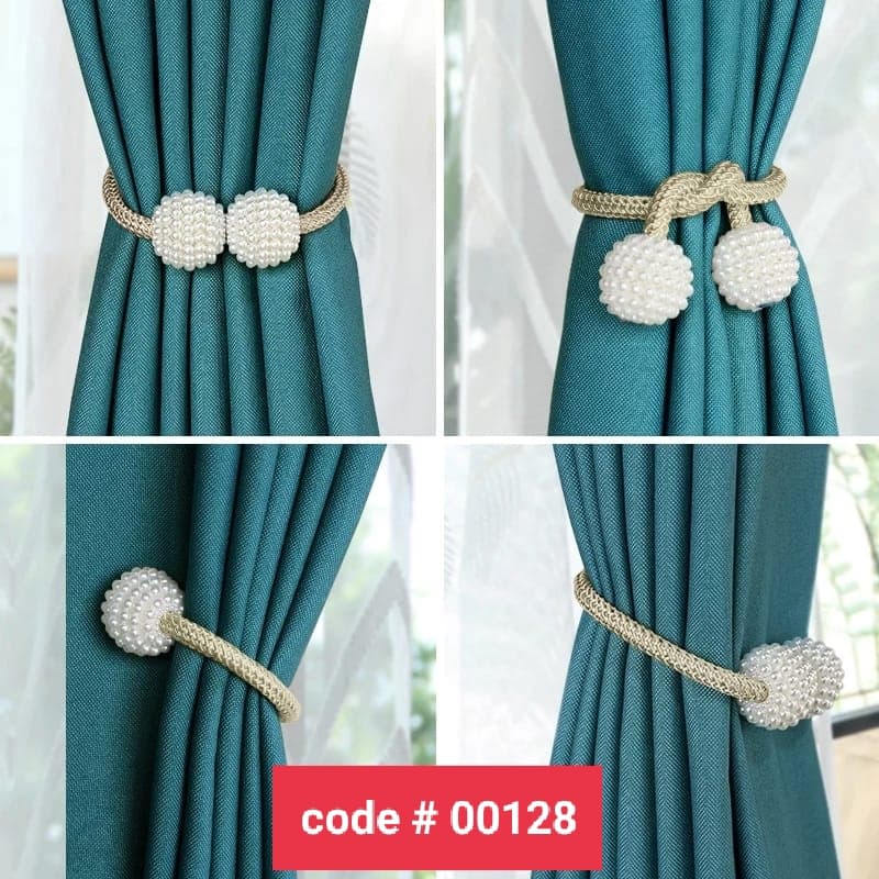 Curtain Folding Hook Magnetic Pack Of 2pcs