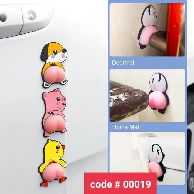 Anti Collision Door, Wall Sticker (2Pcs)