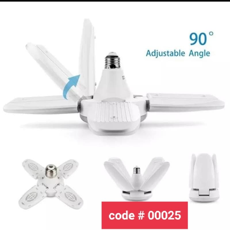 LED Fan Garage Light 3FT Foldable
