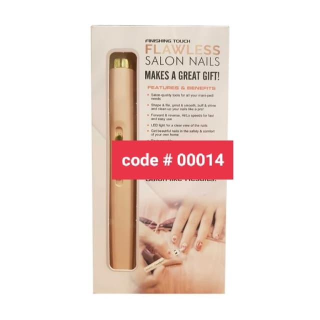 Rechargeable Flawless Salon Nail Filer