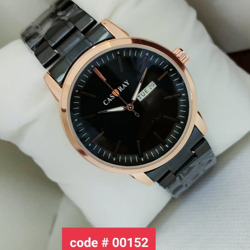 CASSRAY Day Date Working Watch For Gents