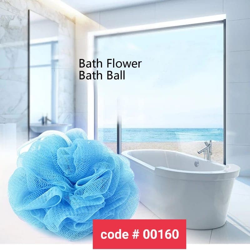Cleaning Bath Sponge / Shower Ball 2 Pcs Pack
