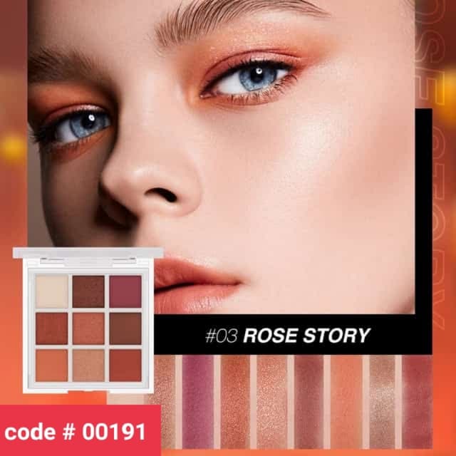 Love Mark 9 Colors Eyeshadows Palette (2 Settings Available) 100% Original