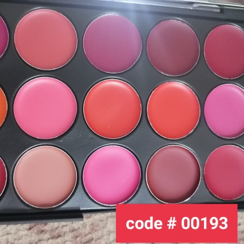 Miss Rose Matte 15 Color Lip Cream
