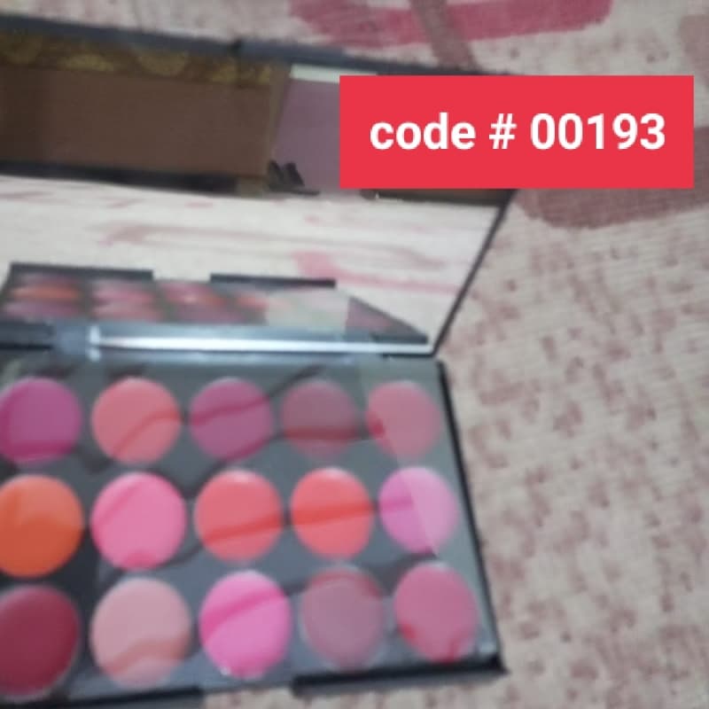 Miss Rose Matte 15 Color Lip Cream