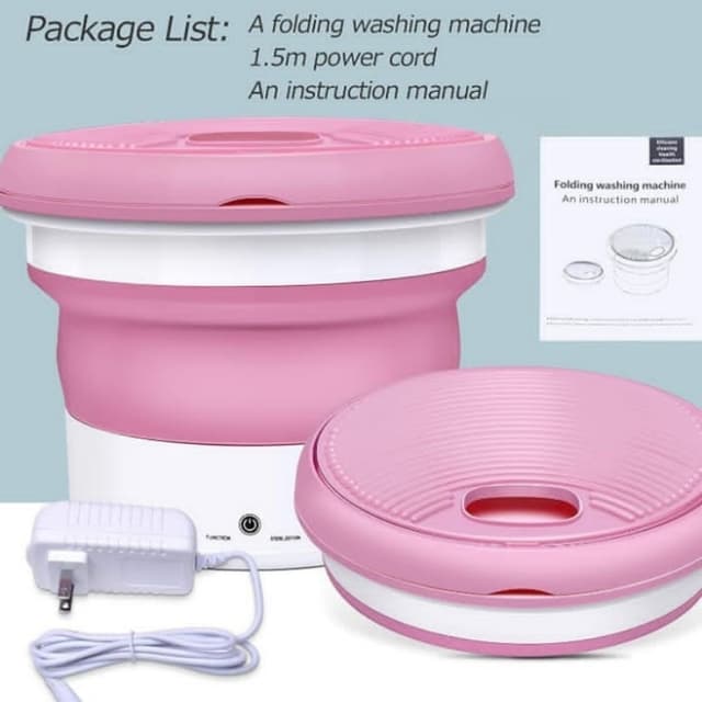 Portable Washing Machine With Adapter