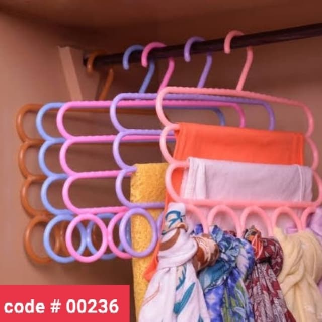 3 Layer With Ring High Quality Hanger Pack Of 2