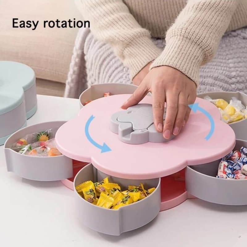 Rotating Petal Candy Box