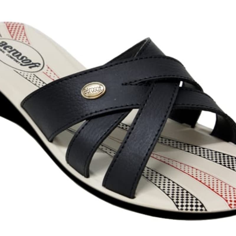 AeroSoft Ladies Flat  Slippers Stylish With Different Colour & Design