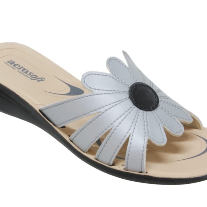 AeroSoft Ladies Flat  Slippers Stylish With Different Colour & Design