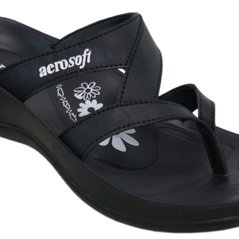 AeroSoft Ladies Comfort Slippers With Different Color & Design