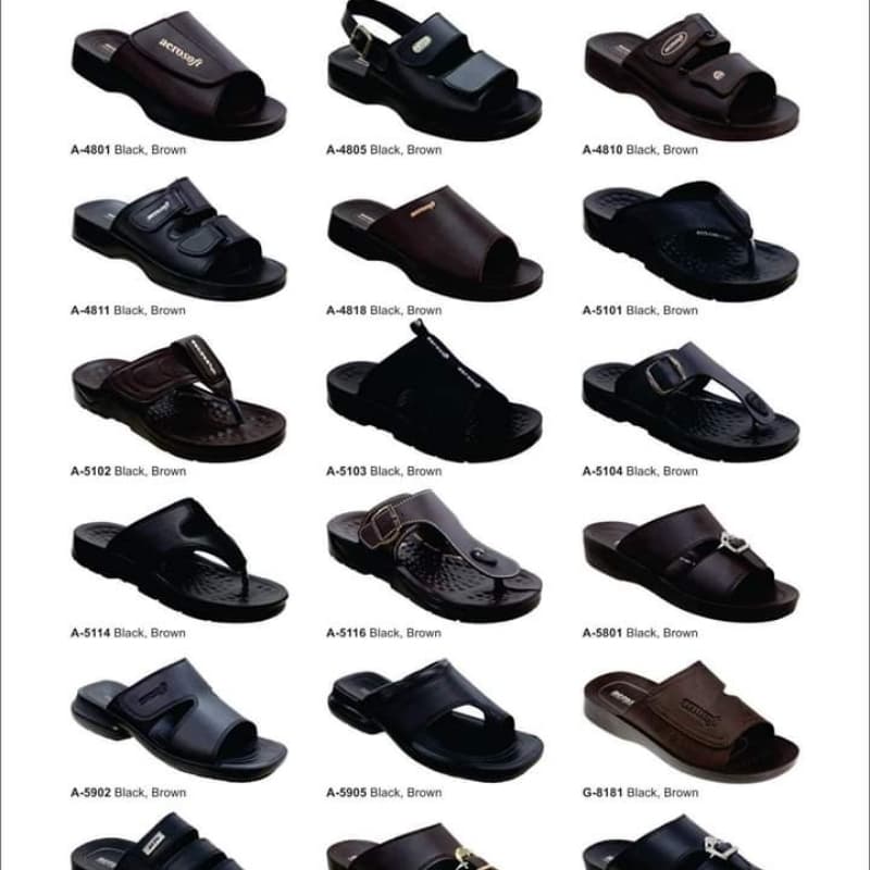 AeroSoft Men's Flat Slippers With Different Color & Design