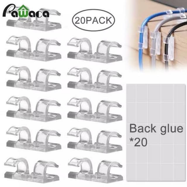 Wall Mounted Wire Clip